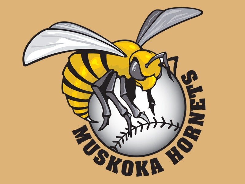 Muskoka Hornets Logo | MG Print Design Portfolio