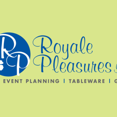 Royale Pleasures Event Planning Logo | MG Print Design Portfolio