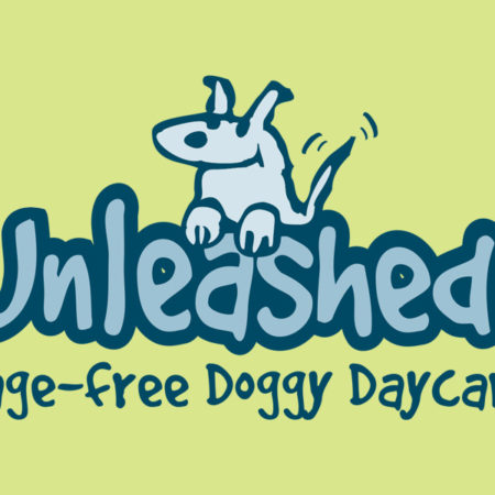 Unleashed Doggy Daycare Logo | MG Print Design Portfolio