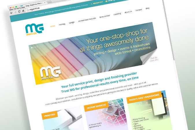 MG's new site is live, to serve you better! DESIGN PRINT PROMO | MG Print