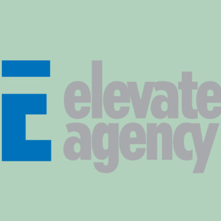 Elevate Agency Logo | MG Print Design Portfolio