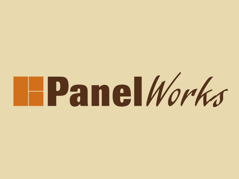 Panelworks logo printed by MG Print